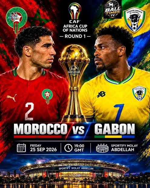 تشكيل المغرب ضد الغابون اليوم.. التشكيل المتوقع والقنوات الناقلة في تصفيات أمم أفريقيا