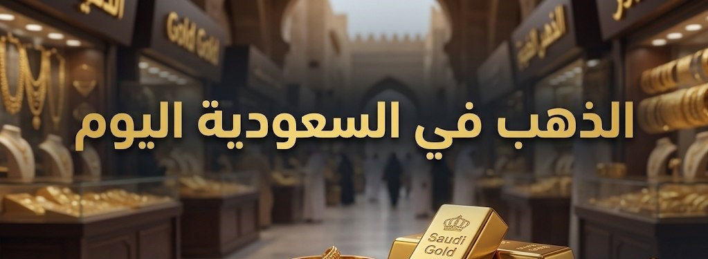أسعار الذهب اليوم في السعودية.. سعر عيار 21 و24 والجنيه الذهب