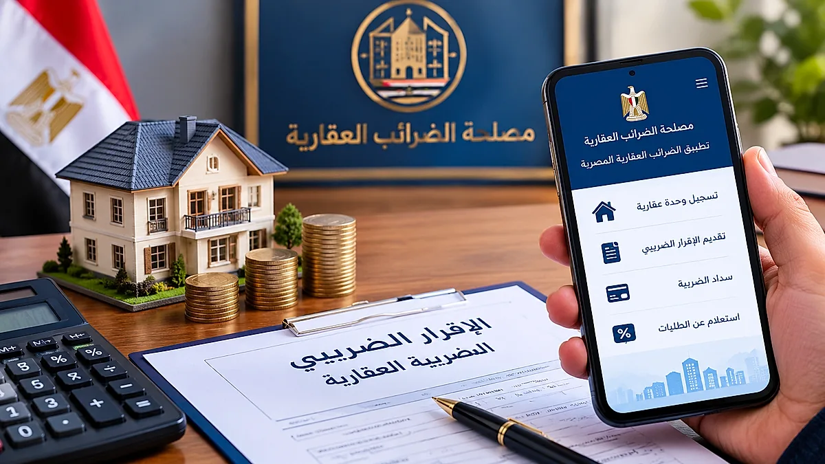 الضرائب العقارية 2026.. احصل على خصم 25% عند تقديم الإقرار قبل الموعد المحدد