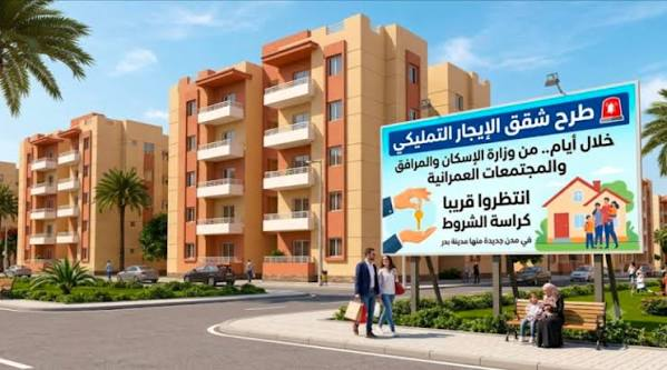 حجز شقق الإيجار التمليكي 2026.. الأوراق المطلوبة وشروط التقديم للمتزوجين والأعزاب والمطلقات