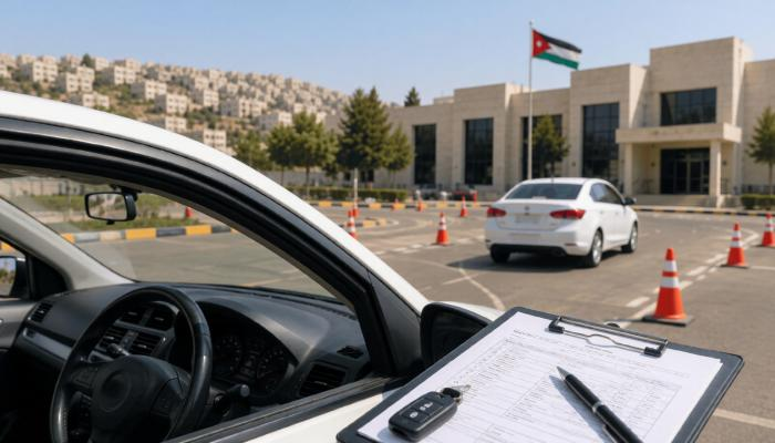 تجديد حجز الفحص العملي في الأردن 2026 إلكترونيًا.. الرسوم وطريقة تعديل الموعد خطوة بخطوة