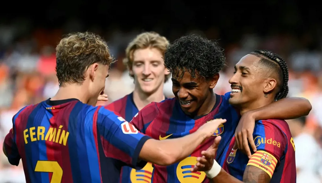 موعد مباراة برشلونة وخيتافي في الدوري الإسباني.. القنوات الناقلة والتوقيت