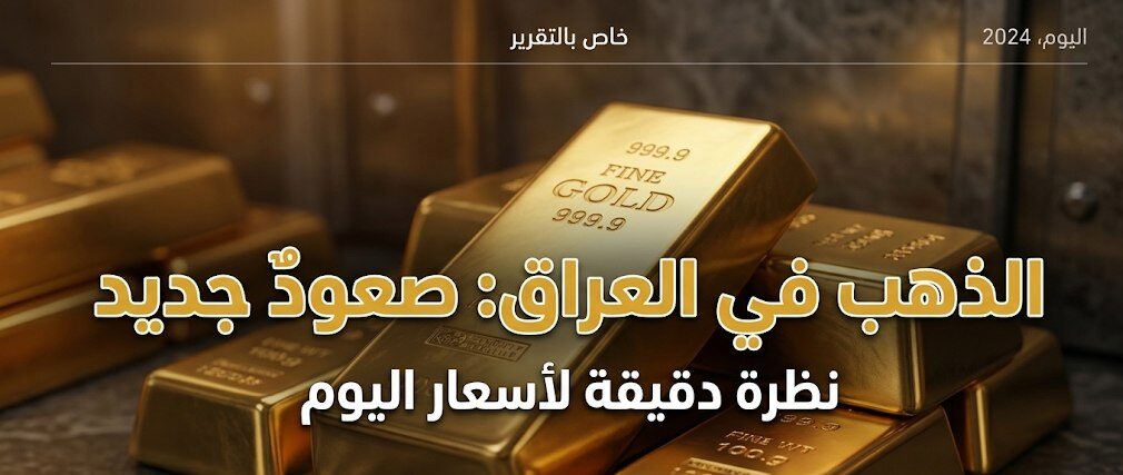 سعر الذهب في العراق اليوم.. تحديث عيار 21 والمثقال وأسعار البيع والشراء في محلات الصاغة