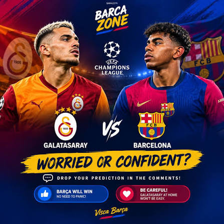 “Galatasaray vs Barcelona”.. القنوات الناقلة لمباراة برشلونة وغلطة سراي اليوم في دوري أبطال أوروبا والتشكيل المتوقع