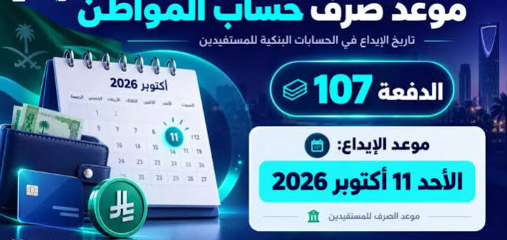 حساب المواطن أكتوبر 2026.. موعد نزول الدعم للمستفيدين وموعد الإيداع